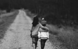 kids walking