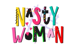 Nast Woman Sign