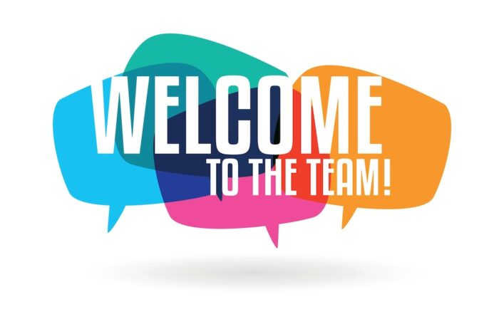 welcome to the team